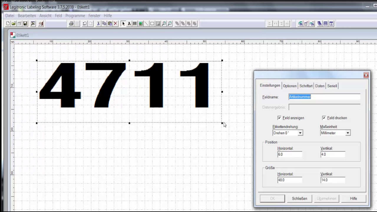 Create barcode labels with Legitronic Labeling software er Labels UK